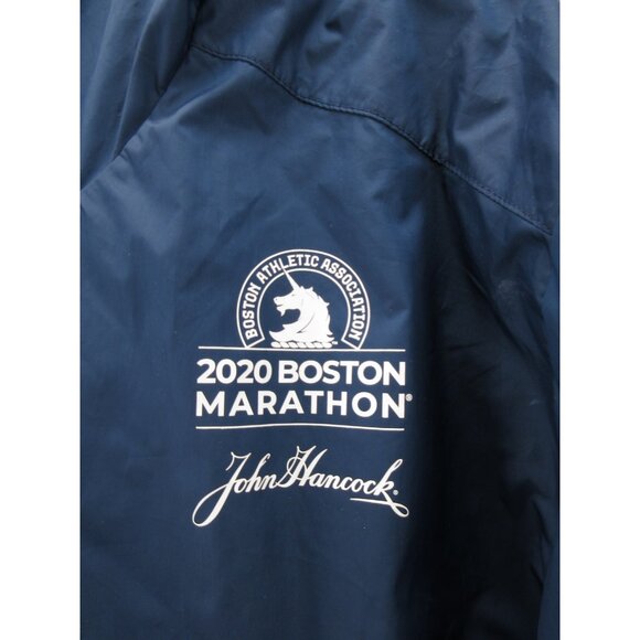 Boston Marathon Adidas Jacket Large John Hancock 2020 Running Hoodie * - Picture 5 of 16